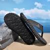 Plus size New Arrival Summer Men's Flip Flops Handmade Leather Slippers Lightweight Casual Beach Slippers For Indoor Outdoor Sandals