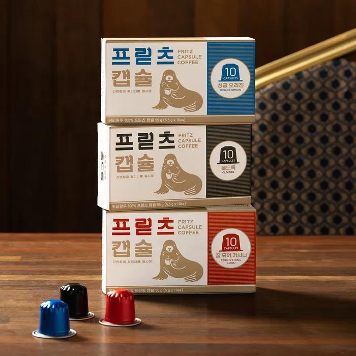 

10 капсул Fritz (выберите 1 из 3 типов) Single Origin