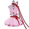 Shugo Chara Hinamori Amu Cosplay Uniform With Soft Polyester For Summer Events