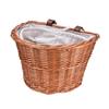 Front Handlebar Wicker Bicycle Basket Bicycles Wicker Woven Toto Basket Large Capacity Bike Basket For Adult And Kids Waterproof