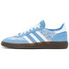 Originals Handball Spzl Rutschfest Abriebfest Niedrig geschnitten Skateboard-Schuhe Unisex Blau Weiß BD7632(TeamTen-)