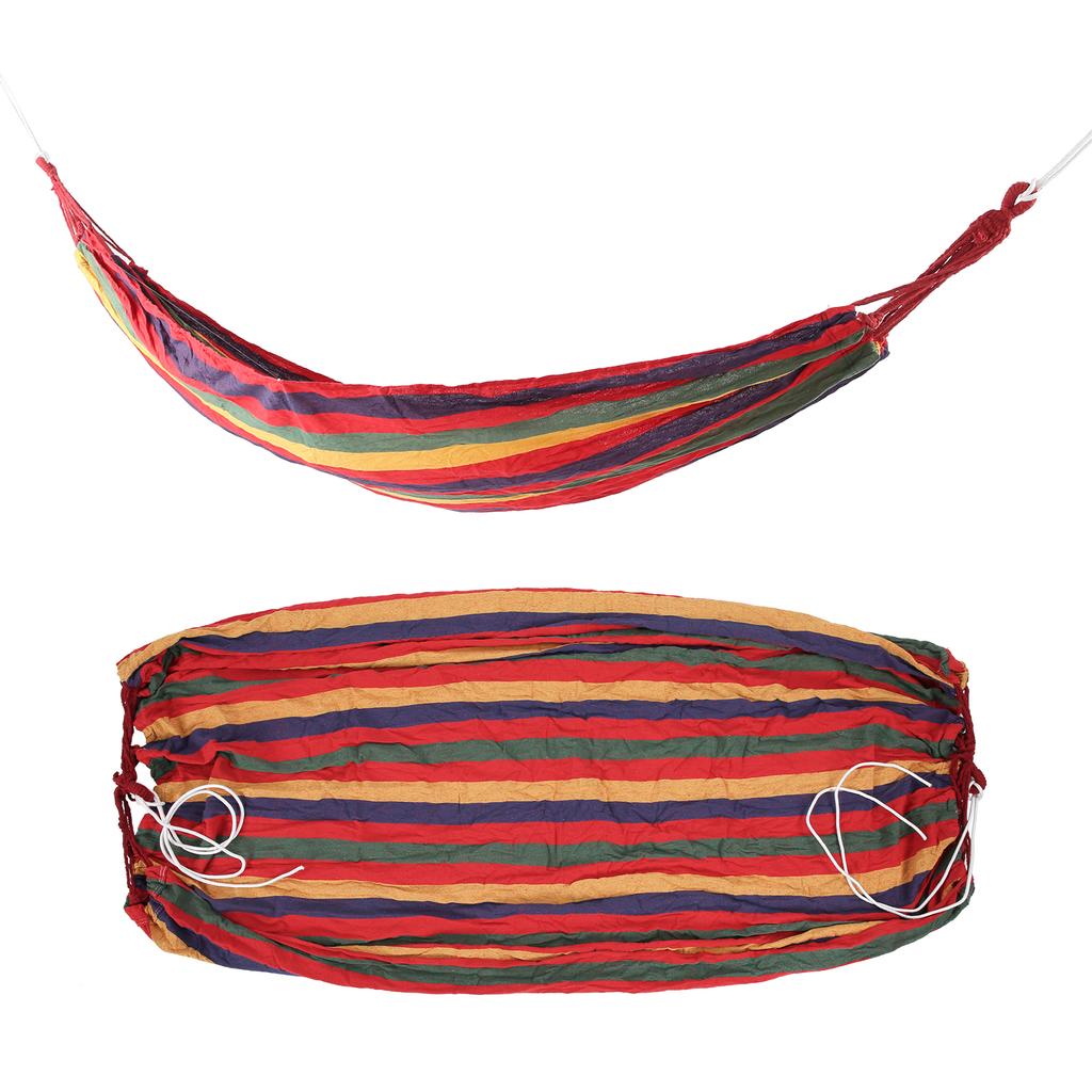 Portable Single Double Outdoor Garden Camping Hammock Lightweight Travel Hammocks