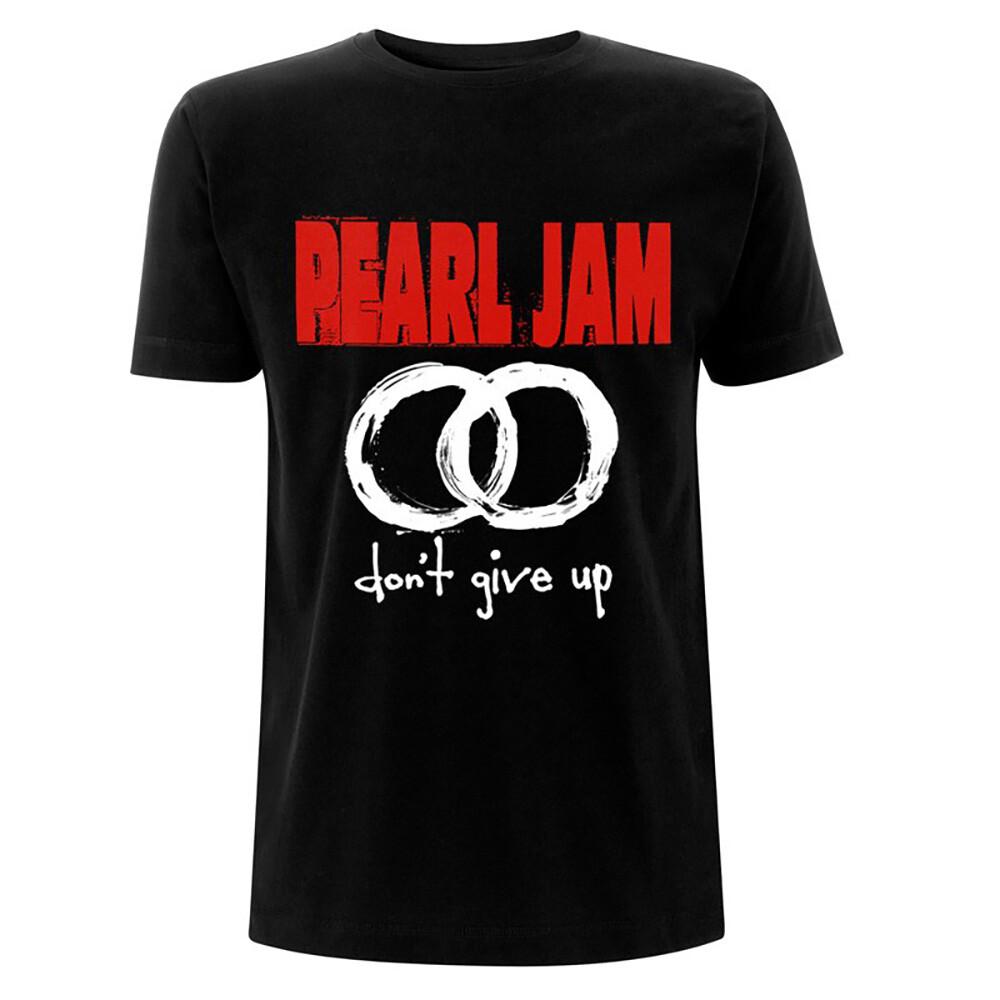 Pearl Jam T-Shirt Don't Give Up Rock Band Official New Black