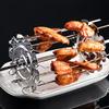 Air Fryer Accessories, Oven Accessories, Stainless Steel Skewers Basket, Metal Grill Rack, Meat Roasting Rack, Easy Cooking Preparation