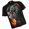Spiral Direct Unisex Erwachsenen Draco Queen Kurzarm-T-Shirt