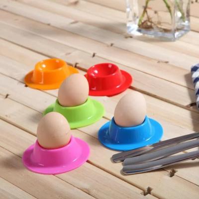 Egg Holder Cup Anti-fall Ilicone Egg Tray Egg Tools Silicone Egg Storage Box Kitchen Tools For Home Restaurant Decor