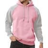 Men's Colorblock Sweatshirt Hoodie Men's Sports Large Size Casual Sweatshirt