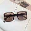 Glasses 1124 Square Large Frame Color Personality Trend Hip Hop Sunglasses Women, Sunglasses Men