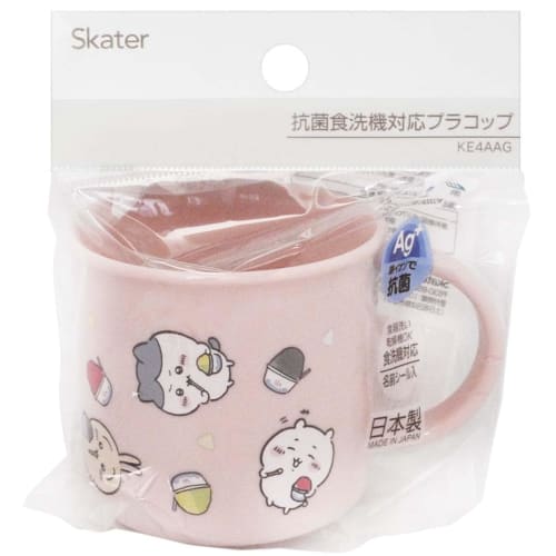 Skater Antibacterial Cup Chikawa 200ml Dishwasher Safe Made in Japan KE4AAG-A