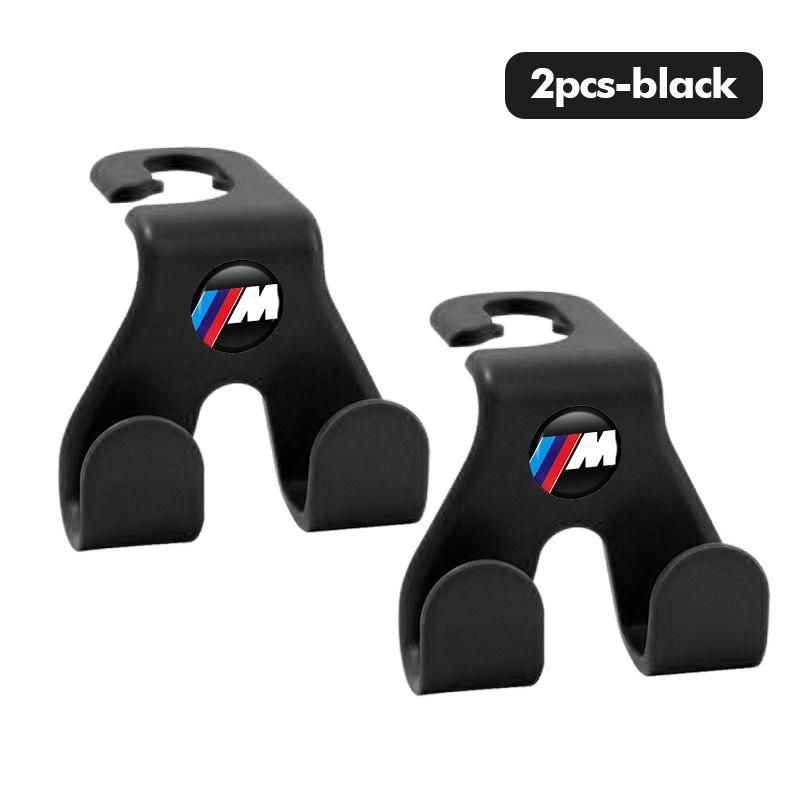 YABBF1 For BMW New 2025 Car Multifunctional Seat Back Double Head Storage Hook Accessories For BMW E91 E92 E93 E60 F10 F30 E39 E36 E87