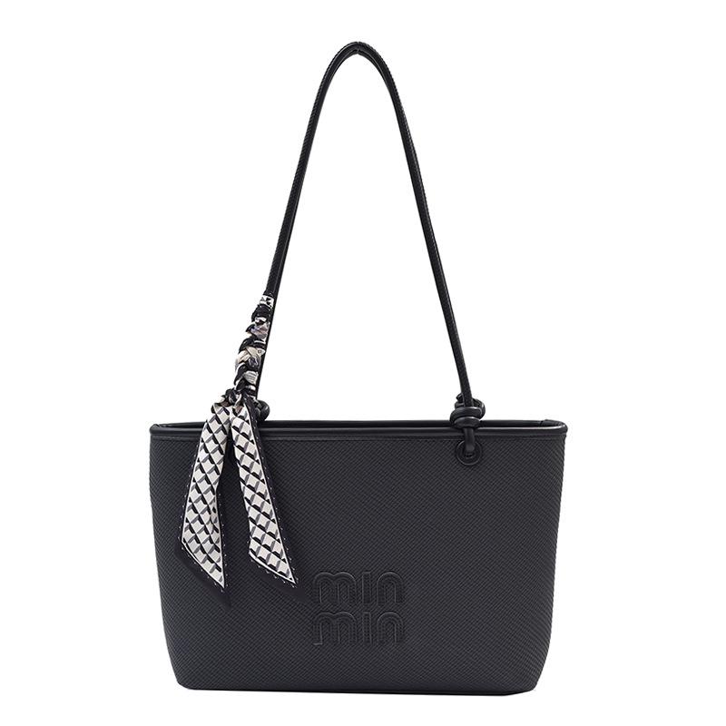 Portable large-capacity tote bag women's 2025 new trendy high-end versatile shoulder bag fashionable foreign messenger bag