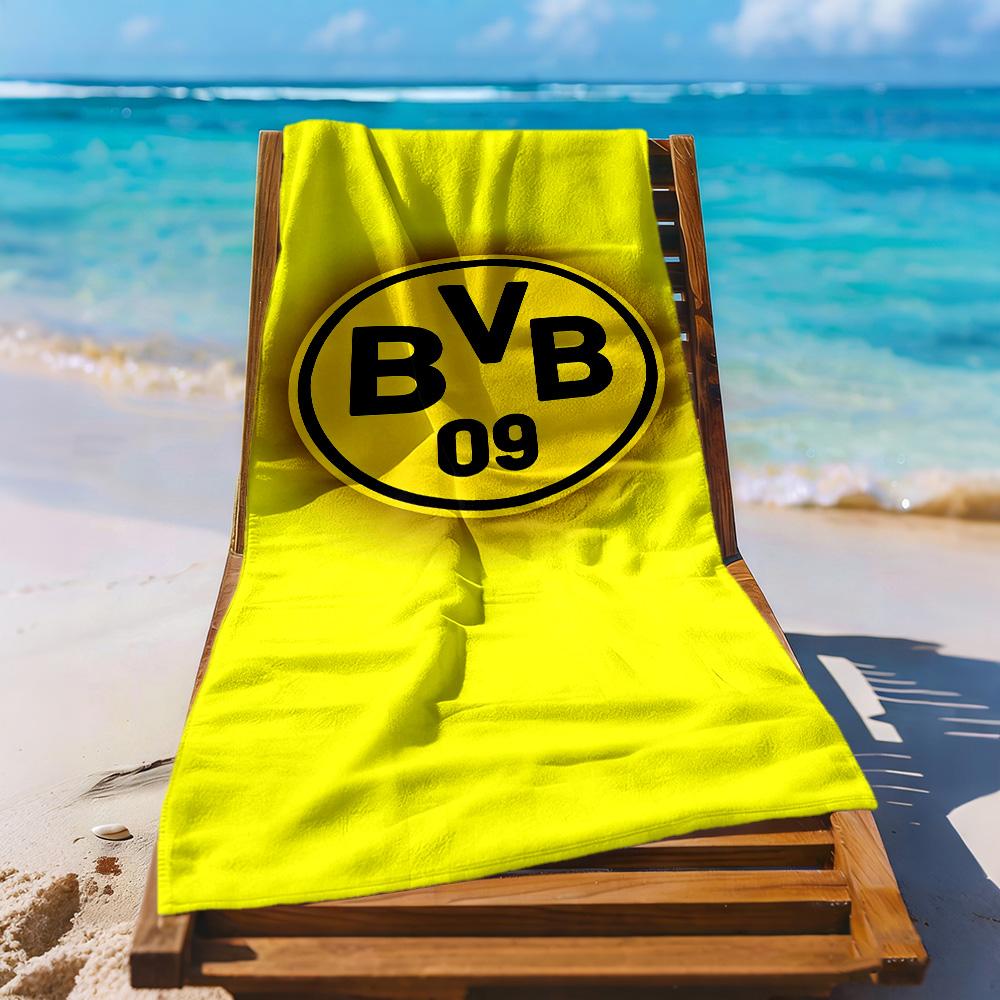 Borussia Dortmund Beach Towel High Absorbency Quickdry Comfortable Lightweight Portable For Swimmingbeachcamping Travel Beach Accessoriesgym