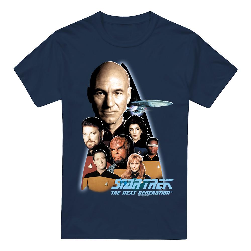 STAR TREK Mens Next Generation Crew T-Shirt