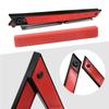 Coche Emergency Breakdown Warning Triangle Red Reflective Safety Hazard Tripod Folded Stop Sign Reflector Strip Car Accessories