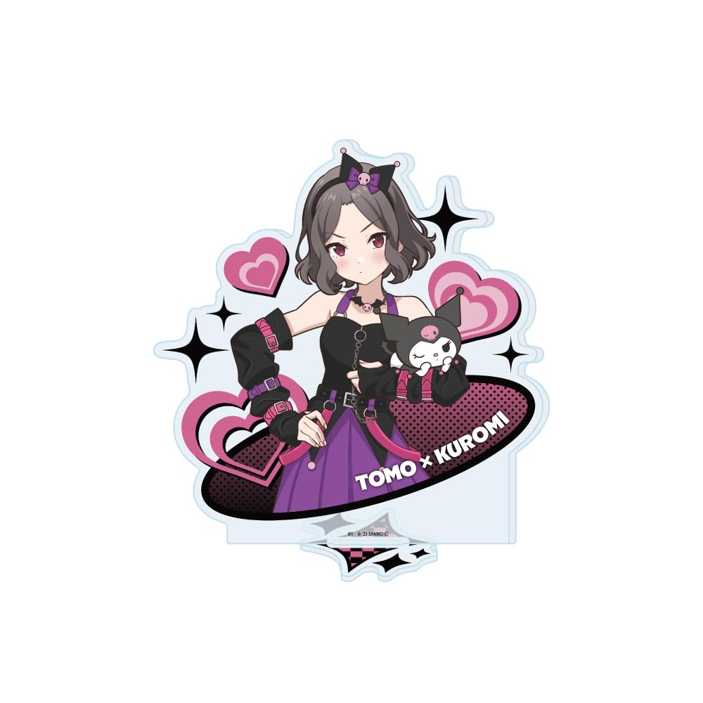 Girls Band Cry x Sanrio Characters 04 Ebitsuka Satoshi x Kuromi [Collaboration Illustration] Acrylic Stand