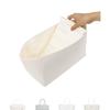 ArcDiary with Bottom Zipper Waterproof Easy to Universal Suitable for Storage Satin Inner Bag Organizer Bag-in-Bag Organizer, Lightweight, Plate,