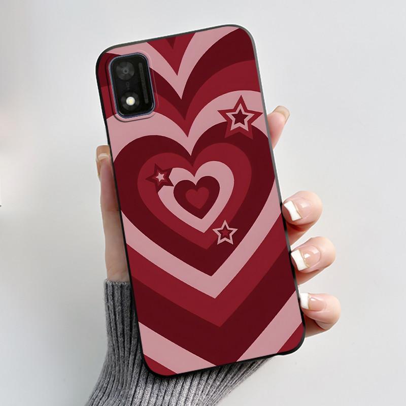 Casing For ITEL A17 / ITEL A18 Case Luxury Cute Love Rabbit Funny Soft Silicone Black TPU Back Cover For ITELA17 A 18 Phone Case