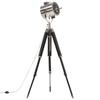 VidaXL Tripod Floor Lamp Standing Lamp Pedestal Lamp Adjustable Height Living Room Home Interior 165 Cm Mango Wood 286111
