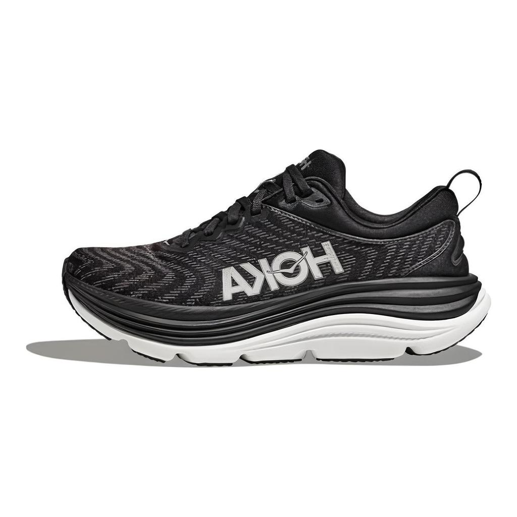HOKA Gaviota 5 2E Breed Zwart Wit Heren Sneakers 1134234-BWHT