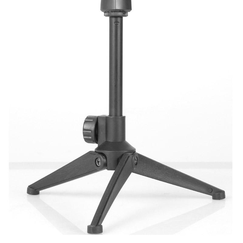 Mini Foldable Desk Microphone Stand Adjustable Microphone Bracket Support Mount Holder Mic Microphone Bracket Support