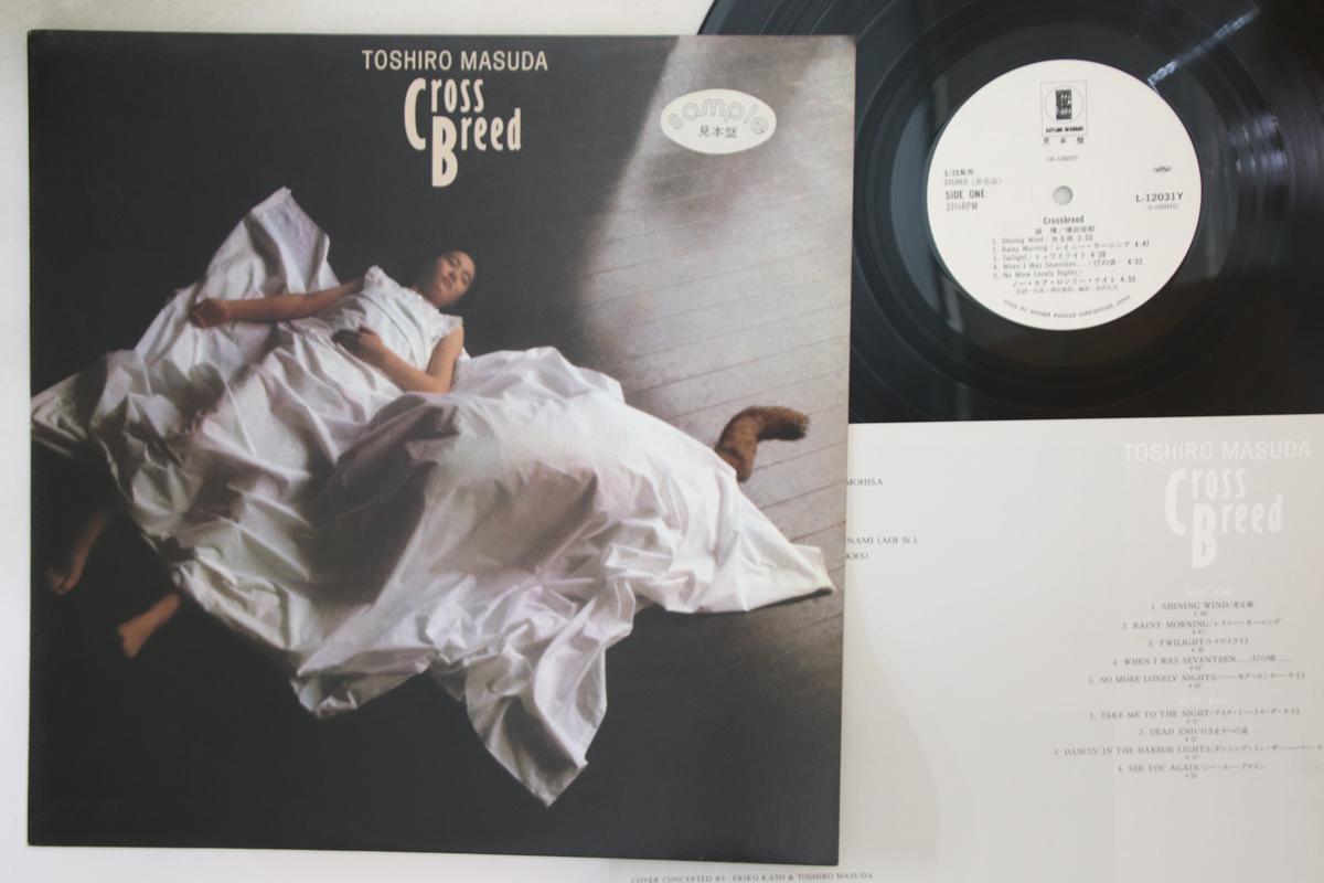 LP Record TOSHIRO MASUDA - Cross Breed L12031YPROMO ASYLUM 1981 Japan Japanese Pop/Rock Used