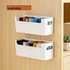 Wall-Mounted Underwear & Lingerie Organizer, Punch-Free Plastic Box for Socks Storage