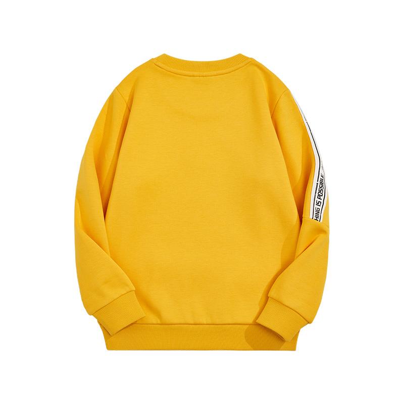 Li Ning Sweatshirt Unisex Antique Gold YWDU537-3
