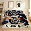 Jujutsu Battle Flannel Blanket Throw Blanket Soft Warm Sofa Bed Camping Car home Decor Unique Christmas Gift C930669