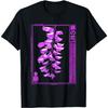 Wisteria Anime Flower In Japan Soft Grunge Anime Aesthetic T-Shirt