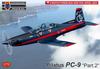 KP Model Pilatus Part 2 Plastic Model KPM0471 1/72 PC-9