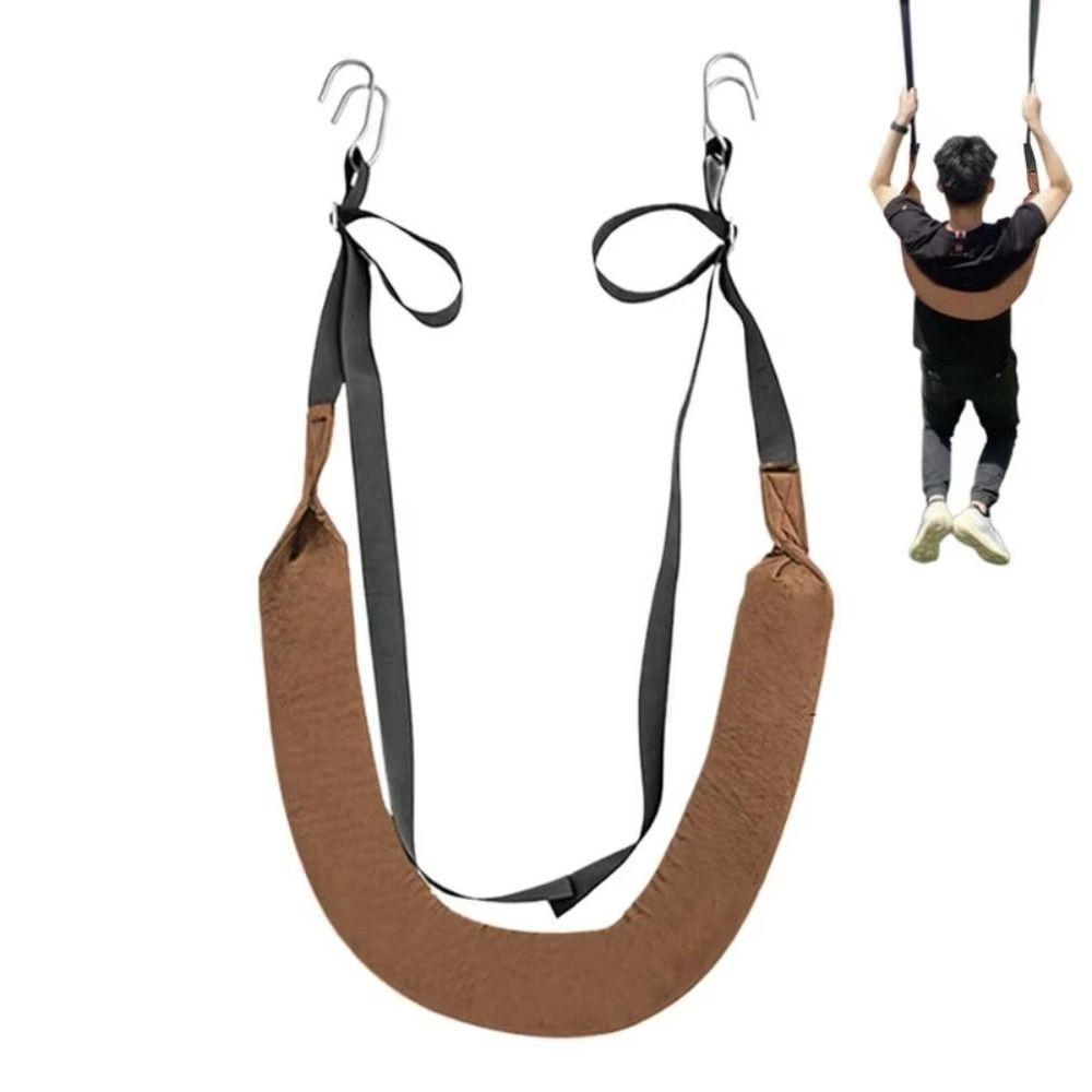 Breathable Spine Exercise Lumbar Belt Installation-free Lumbar Traction Belt Outdoor