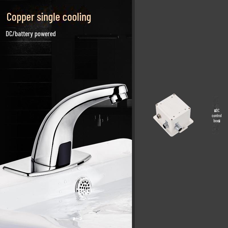 Smart Automatic Infrared Dual-Temperature Faucet for Hands-Free Washing