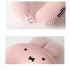 Cute Miffy Kawaii Cervical Pillow Memory Cotton Neck Pillow Cartoon Rabbit U-shaped Pillow Office Nap Travel Pillows Girl Gift