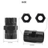 Kit di strumenti per la rimozione del volano della bicicletta Strumento per bussola del volano della bicicletta Strumento per la rimozione della catena MTB in acciaio ad alta resistenza Strumento per la rimozione della cassetta pignoni