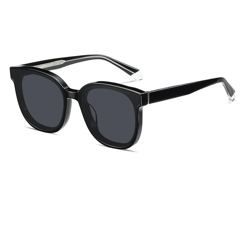 New Handmade Acetate Frames Sunglasses Custom logo Polarized Light Women Driving UV protection Sun protection Sun Glasses 2024 acetate sunglasses