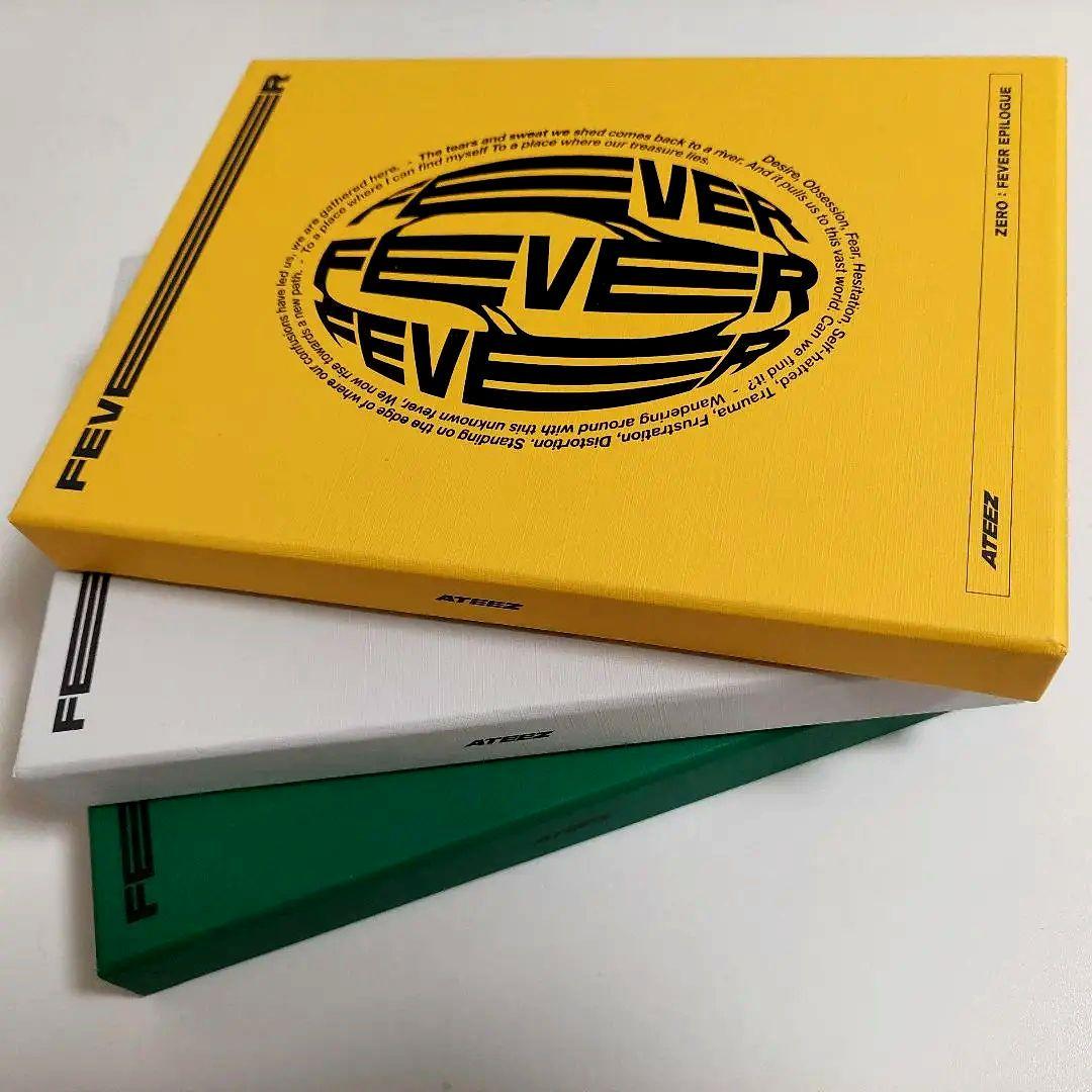 

[USED] ATEEZ ZERO: FEVER EPILOGUE 3-piece set