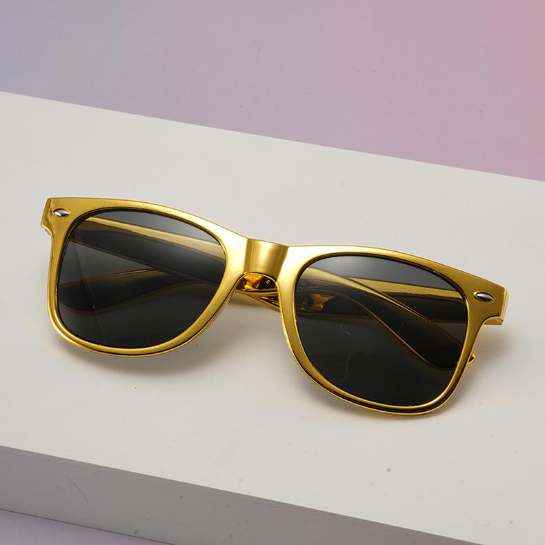 

Trendy Gold Silver Frame Sunglasses Heart Pixel & Pilot Design UV400 Sun Glasses Fashion Eyewear for Party Vacation Daily KJ061