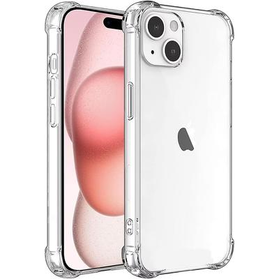 Luksusowe Etui Wstrząsoodporne Dla iPhone 15 14 13 12 11 Pro Max Ultracienkie Silikonowe Miękkie Przezroczyste Etui Dla Apple 13 12 Mini 15 Plus Pokrowiec