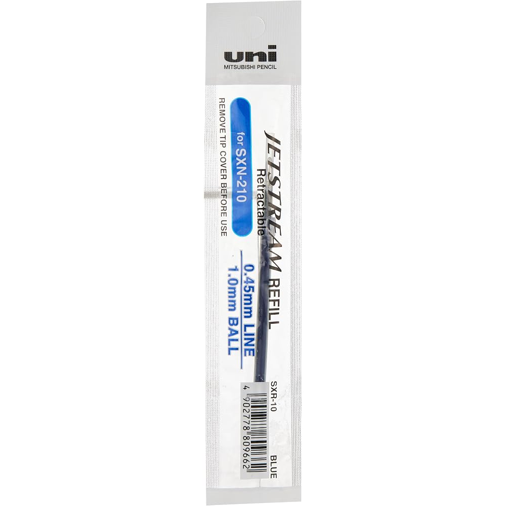 Mitsubishi pencil permanent ballpoint pen refill SXR-10 blue 33