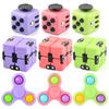 New And Strange Toys, Infinity Rubik'S Cube Decompression Dice Exterminator Pioneer Fingertip Gyro Bubble Music 3-Piece Set