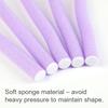 10pcs Universal Perm Curling Bar Hair Curling Stick Colorful Sponge Curling Iron Pearl Cotton Eva Curling Iron