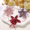 Fashion Crystal Beads DIY Sewing Decals Multi-layer Handmade Crystal Patch Y2K Tassel Studded Patch Corsage Accessory