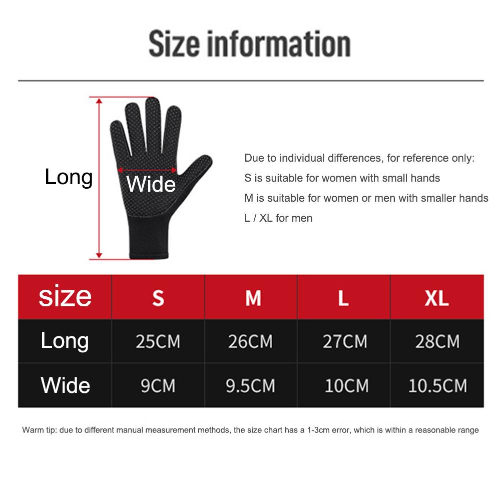 1.5mm Neoprene Gloves Anti Slip Wetsuit Winter Gloves Diving Paddling Spearfishing Snorkeling Keep Warm for Water Sports
