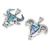 1Pc, Green Natural Abalone Shell Pendant, Vintage Bullhead and Sheep Head Charms for DIY Women Men Necklace Keychain Hanging Decoration Accessories