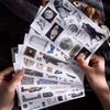 Mr.paper 4 Style 20 Pcs/pack Noble Girl Sticker Book and Paper DIY Material with Retro Style.