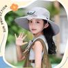 with Cooling Fan Sun Hat Wide Brim Kids Fisherman Hat New Outdoor Sunshade Hat