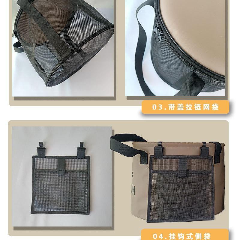 Portable Folding PVC Water Bucket Camping Hiking Fishing Picnic Outdoor Travel 12L 20L 28L