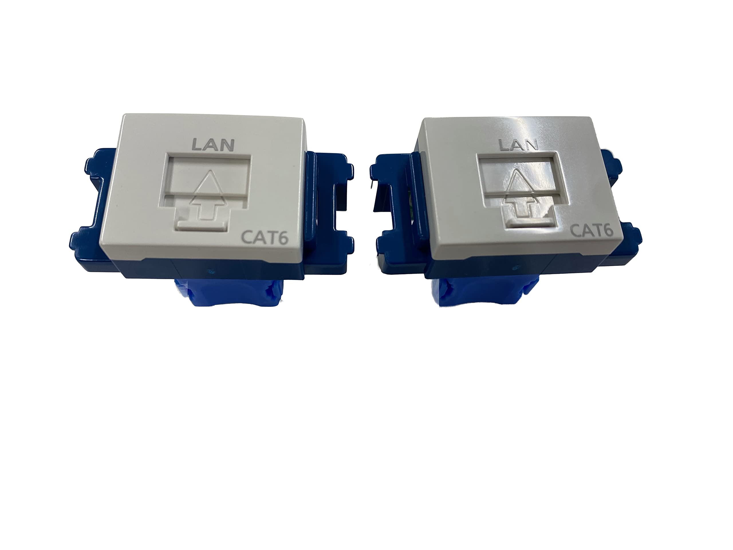 

Panasonic Good Information Modular Jack with LAN Display CAT6 White Set of 2 NR3170W білий