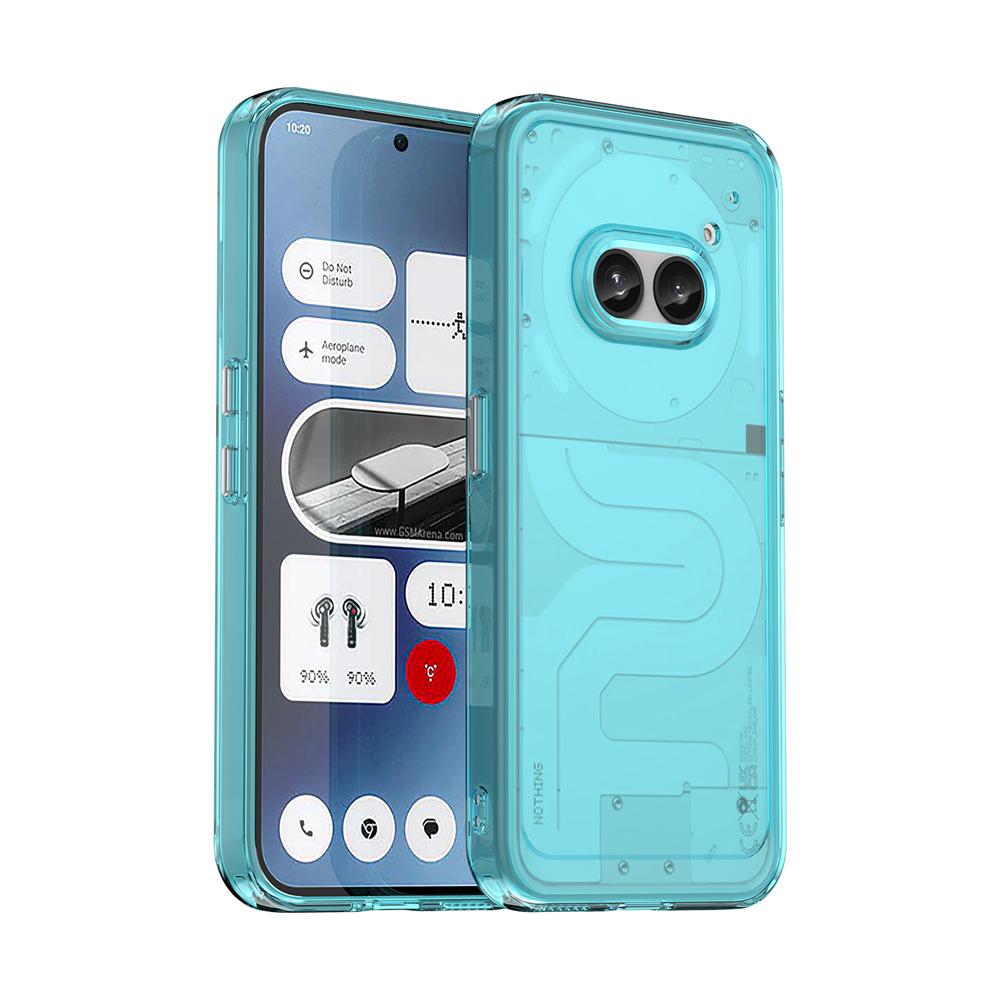 KEYSION Transparent Shockproof Case for Nothing Phone 2A Plus Soft TPU Silicone Clear Phone Back Cover for Nothing Phone 2A Plus