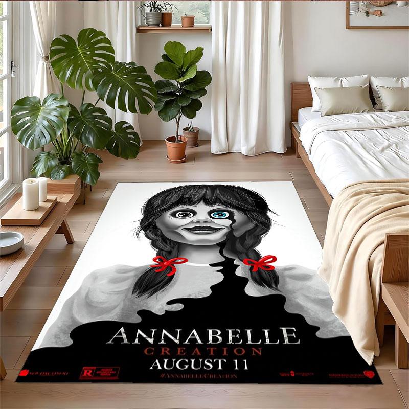 Crystal Velvet Rug Soft Non Slip Indoor Floor Mat Home DecorThe Conjuring Annabelle